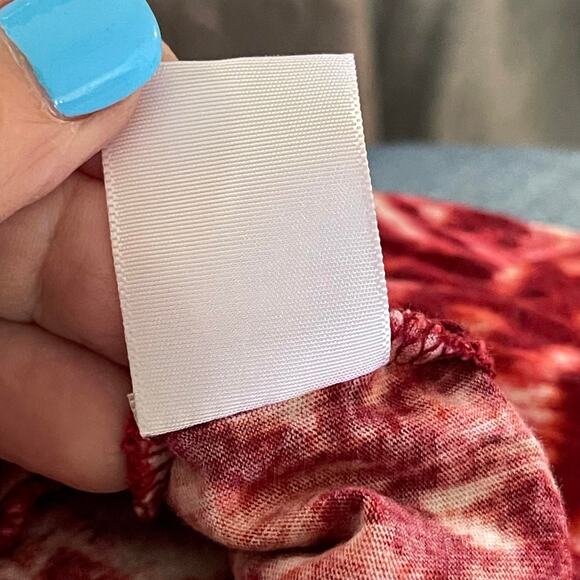 Columbia t-shirt Henley knit top women's large red pink cabin look comfortable - Picture 11 of 16